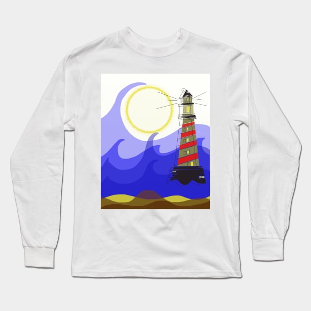 Faro Long Sleeve T-Shirt by GalartCreations